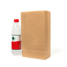 50Stück Kraftpapier Bäckerei Tüten 27x15x9cm Für Süßigkeiten Snacks