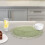 2Stk. Runde Besteckmatte Gewebte Tischset Untersetzter 5