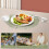 2Stk. Runde Besteckmatte Gewebte Tischset Untersetzter 3