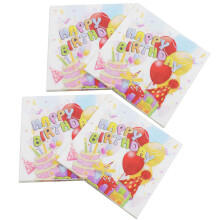 80 Papierservietten Für Geburtstagsparty Cocktails