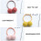 24 elastische haarseile mit babyschleifen und pompons 8
