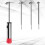 1 set entkerner für und gemüse, (rot) 6