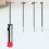 1 set entkerner für und gemüse, (rot) 5