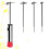 1 set entkerner für und gemüse, (rot) 8