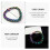 1 gradient-titanstahl-armband hip-hop- 11