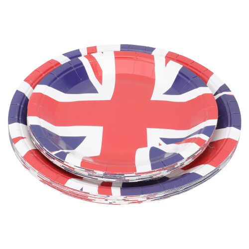 32pcs union jack paper party supplies 2