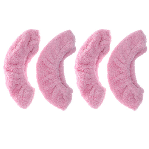 2 paar elastische Schlittschuh-Überzieher für Kinder, Plüsch, saugfähig