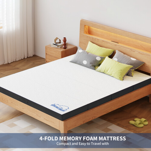 (120*190*10cm)Foldable Floor Memory Foam Mattress 2
