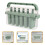 Moules Glace Silicone Réutilisables Verts Pour Tout-Petits 9