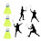 8 nylon led badminton shuttlecocks mit nachtleuchtung 3