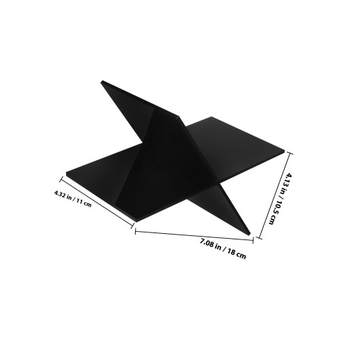 1 Set Kreativer Buchständer X-förmig Für 1