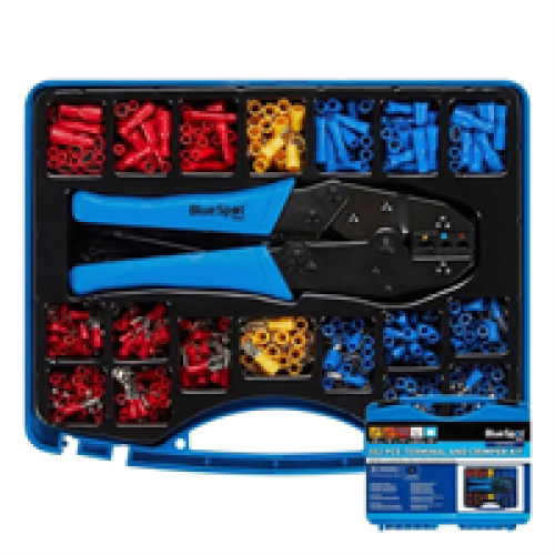 BlueSpot Blue Spot Tools Terminal And Crimper Kit 552 Piece