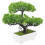 2Pcs Small Green Plastic Artificial Bonsai Tree Fake Plants for Table 3