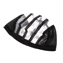 1St Duurzame Zwart Nylon Net Wig Cap Voor Dagelijks Gebruik