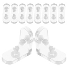 10 eckwinkel l-förmig für schmuck kosmetik display