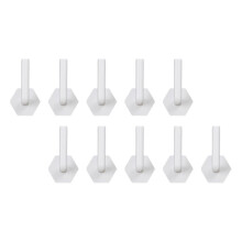 10St Duurzame Sticky Hooks Voor Huis En Kantoor Gebruik