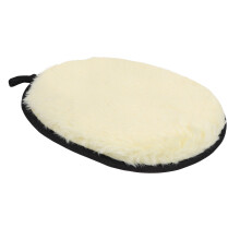 1Gant Lavage Auto Tissu Mouton Synthétique Clair Sans Rayures