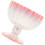 Pink High Base Ceramic Dessert Cup Ice Cream Holder for Kitchen 1
