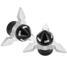 2 aluminium rahmenschoner schutz für gabel und anti-sturz