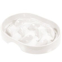 slow feeder cat bowl interactive raised design for slow eating