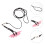 Set Lizard Leash Reptiel Verstelbaar 6