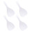 4Pcs Beige Rice Non-Stick Kitchen Spoons 1