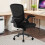 (Black) Ergonomic Mesh Office Chair with Storage Back 1