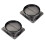 2Pz Base Valvola Cucina Nero, Antifiamma PP, 5