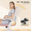 (Pink) Ergonomic Mesh Office Chair with Storage Back 3