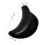 Appui-Tête Noir En Silicone Pour 2