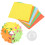 1 Set Papierknipset Vouwbladen Kinderknipschaar Knutselset Origami 8