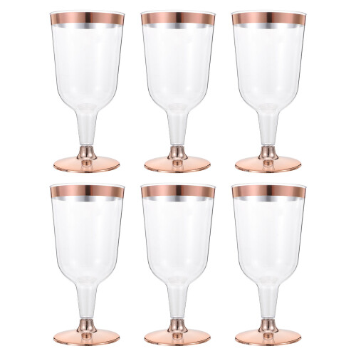6 St Goblet Drank Bekerjes 180 Ml, Wegwerp Beker 2