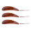 3 Schoenenlevers Lichtbruin 8