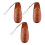 3 Schoenenlevers Lichtbruin 6