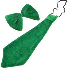 1 Set Decoratieve Stropdas Ketting Op -Patrick's Day