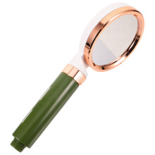 1Pc Silver Handheld Shower Head Copper ABS Water Purification Sprayer