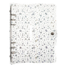 Binder Notebook Shell Schattig Scrapbook Losse Kantooraccessoire