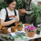 Flower Pot Basket Indoor Woven Light Brown 1pcs 9