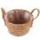 Flower Pot Basket Indoor Woven Light Brown 1pcs 5