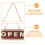 Open Hangende Bord Decoratie Voor 11