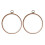 2pcs Round Plastic Cross Stitch Hoop Multi Pp For Home Decor 9
