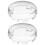 2Pièces Cache Clignotant Transparent Antipoussière Et Étanche 10