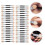 40 stuks wegwerp oogschaduwborstel dubbelzijdig make-up applicator 3