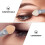40 stuks wegwerp oogschaduwborstel dubbelzijdig make-up applicator 10