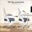 (Deep Grey) Ergonomic Mesh Office Chair with Storage Back 2
