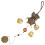 Car Hangend Ornament Schildpad Windbel Auto Decoratie 1
