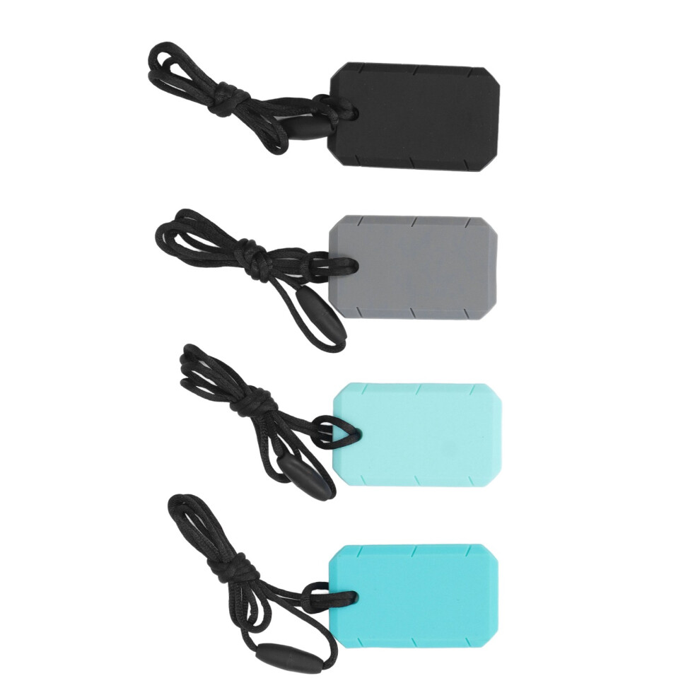 Sensory Chew Necklace Set - Silicone Relief for Kids' Anxiety