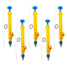 5Pcs Plastic Manual Pressure Bottle Sprayers for Garden Plant Watering