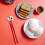 4Pcs White Ceramic Puppy Chopsticks Holders Dining Table Decor 8