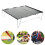Table Aluminium Pliable, Camping, Portable, Surface Gris 5